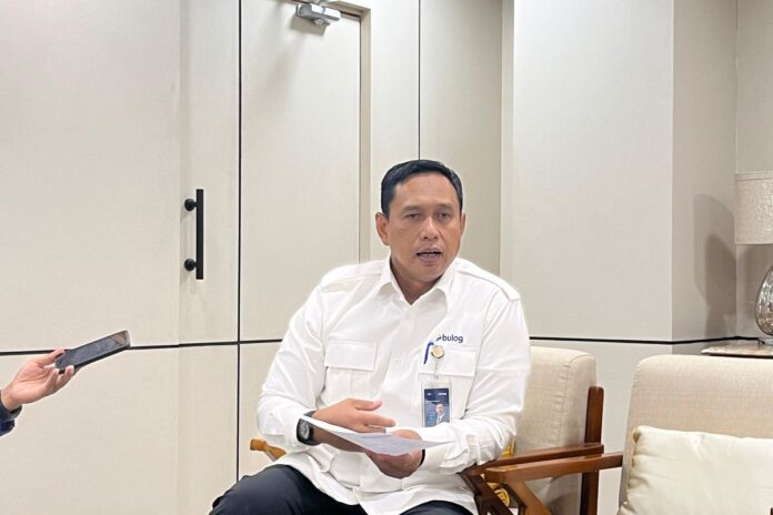 Direktur Utama Perum Bulog Ahmad Rizal Ramdhani cadangan beras 2