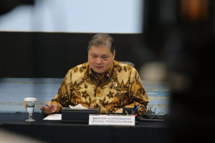 Menteri Koordinator Bidang Perekonomian Airlangga Hartarto stimulus ekonomi