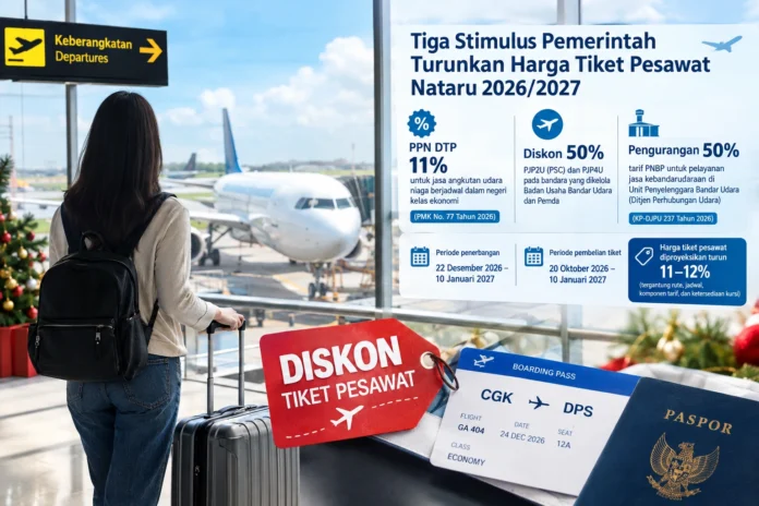 Stimulus Ekonomi Akhir Tahun 2026 tiket nataru