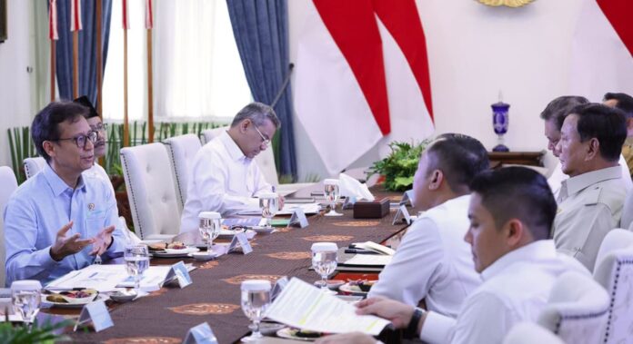 rapat terbatas bpjs kesehatan prabowo menkes budi gunadi