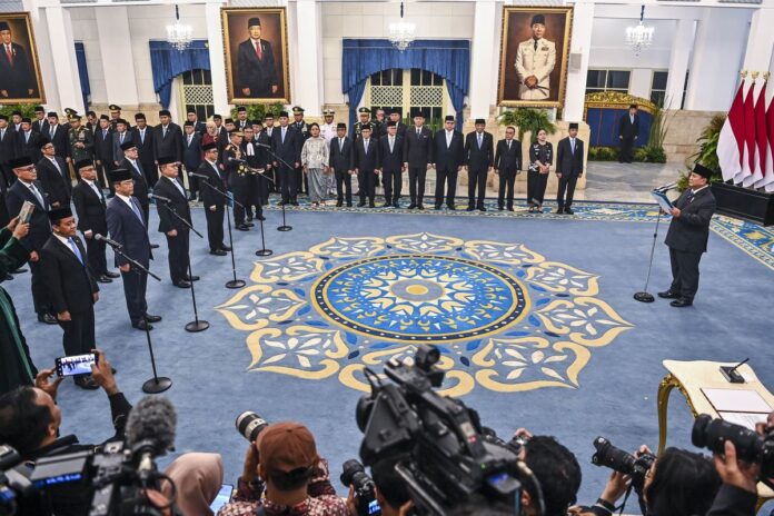reshuffle kabinet prabowo
